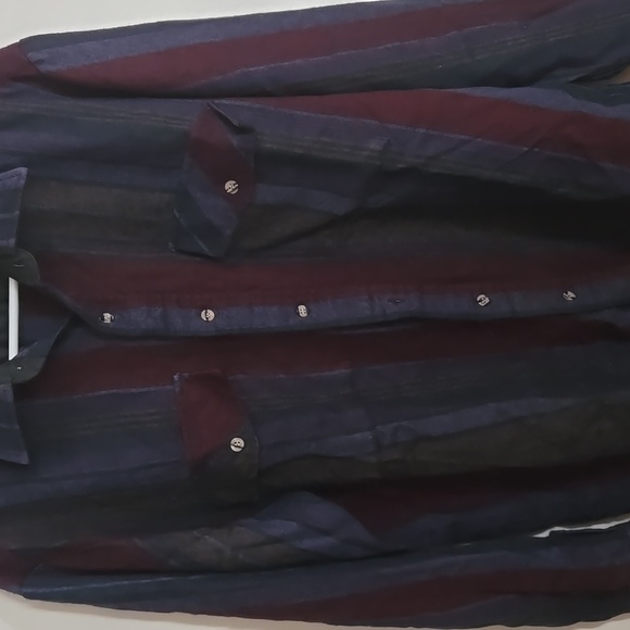 Mens Mikael York Collection Vintage Button Down Shirt - Picture 4 of 7